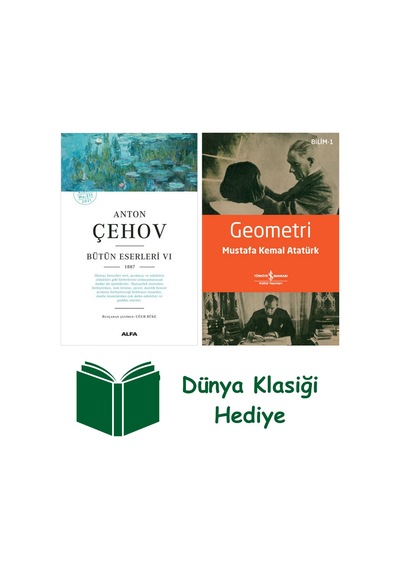 Anton Çehov Bütün Eserleri 6 + Geometri + Dünya Klasiği Hediye