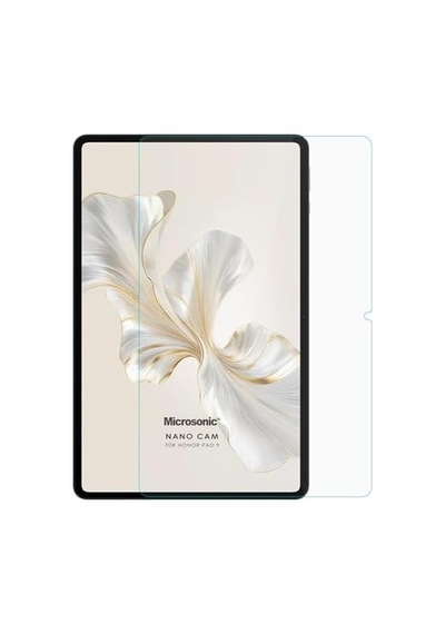 Honor Pad 9 Nano Glass Cam Ekran Koruyucu Honor Pad 9 İle Uyumlu Ekran Koruyucu - Şeffaf