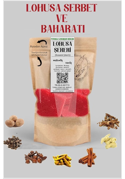 Lohusa Şerbeti Baharatı Kaynar Baharatı 250 Gr