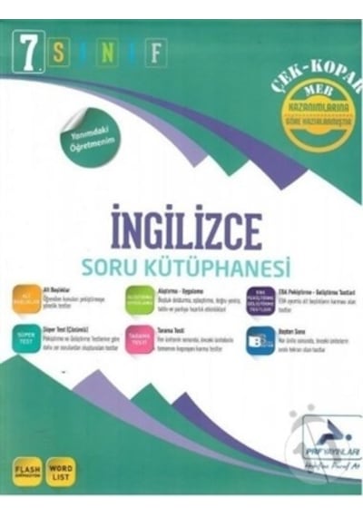 Paraf Yayınevi 7.Sınıf İngilizce Soru Kütüphanesi