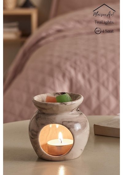 100 Adet Buhurdanlık Mumu 4 Saat Yanan Tea Light Mum Dekoratif Mumluk Mumu