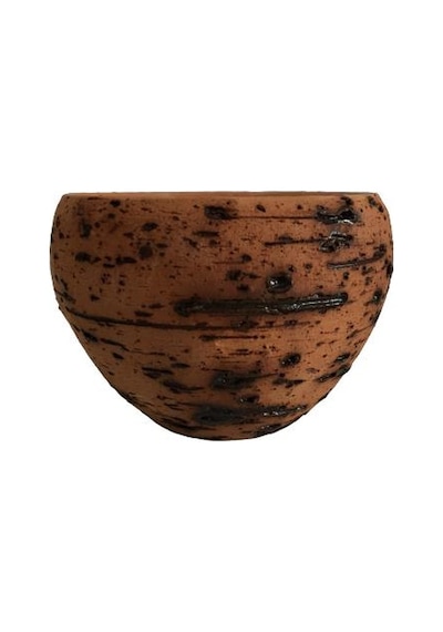 Antik Görünümlü Eskitme Toprak Saksı 11cm 15 Cm