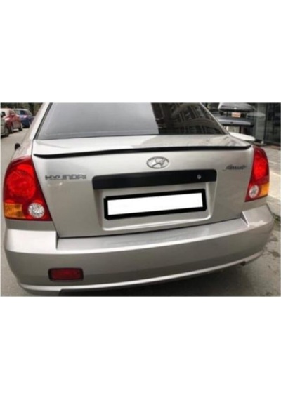 Spoiler Hyundai Admire Bagaj Üzeri Çıta Spoiler Pianoblack Parlak Siyah Çift Taraflı Bantlı 115 Cm
