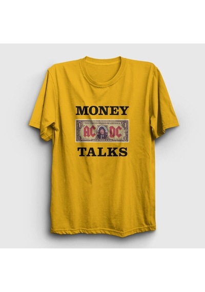 Noıssey Unisex Sarı Money Talks Ac/dc T-shirt 336770tt