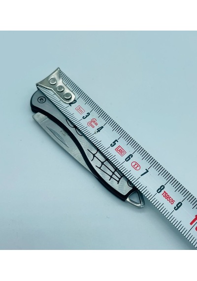 Tobaccotürk724 Metal Mini Kamp Bıçak Örümcek Ceplik Kamp Çakı //14cm-w14 Gri