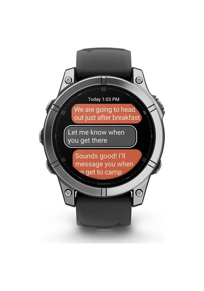 Garmin Fenix E 47 MM Amoled Silikon Kayışlı Akıllı Saat (Distribütör Garantili)