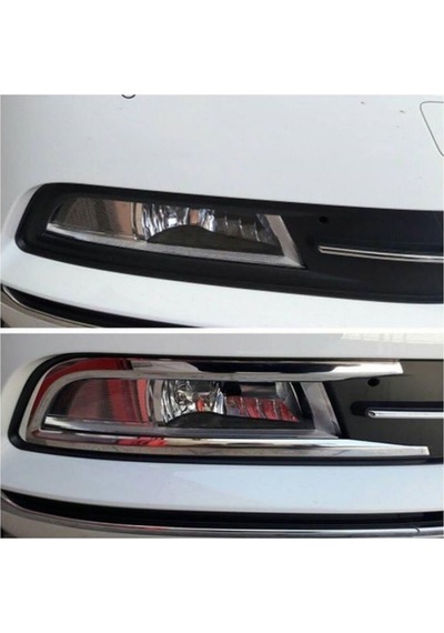 Volkswagen Passat B8 Krom Sis Far Çerçevesi 2 Parça 2015 2018