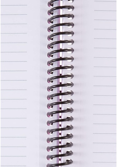Faber-castell Spiralli Defter, 100 Yaprak, 70g Kağıt, A4, Çizgili, 500 Mikron Pp Kapak, Dayanıklı Ve Çevre Dostu, Çok Renkli