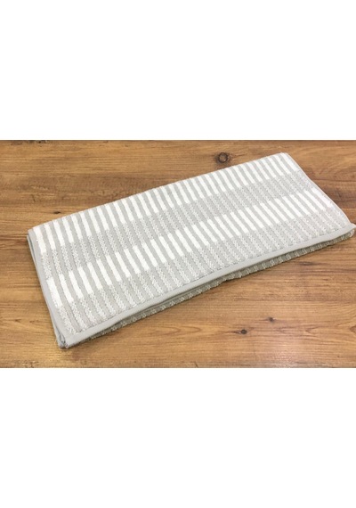 2 Li Özdilek %100 Pamuk Striscia El Yüz Havlusu 50 X 90 Gri