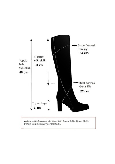 Fox Shoes J848300109 Bordo Kalın Topuklu Kadın Çizme Bordo-suni Deri Bordo