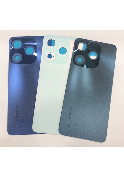 Tecno Spark 10 Kı5q Arka Kapak Pil Kapağı - Beyaz
