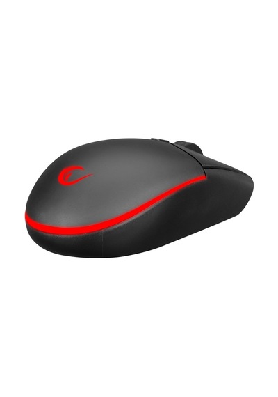 Kb-r310 Broker Siyah Usb Gökkuşağı Zemin Aydınlatmalı Oyuncu Klavye + Mouse Set Optik