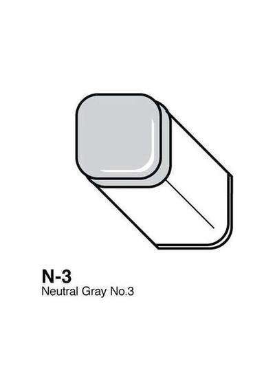 Copic Classic Marker Kalem N3 Neutral Gray