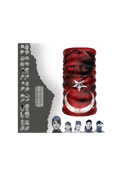 E Taktik Extreme Ethnic Buff Baf K.atatürk Boyunluk Bandana Ethnic K.atatürk - 76990370 Ethnic K.atatürk