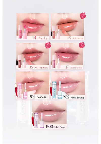 Lila Simli Dudak Dolgunlaştırıcı Gloss Perıpera Ink Glasting Lip Gloss P03 Lilac Flare 10820800