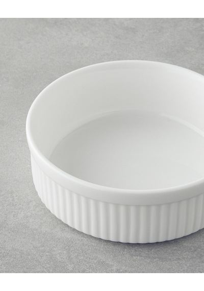English Home Elise Porselen Güveç Fırın Kabı 14 Cm Beyaz