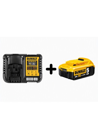 Dewalt Şarj Seti Dcb184 5 Amper 1 Adet Ve Dcb1104 Şarj Cihazı 1 Adet
