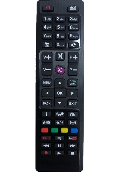 Elektrogun Vestel Smart Tuşlu Led Tv Uyumlu Mini Kalıp Uzaktan Ku