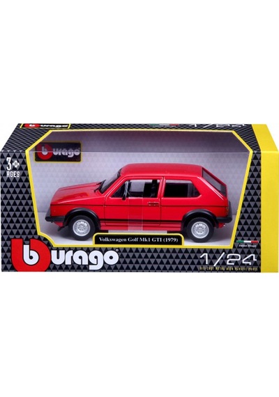 21089 1:24 Burago Volswagen Golf Mk1 Gtı