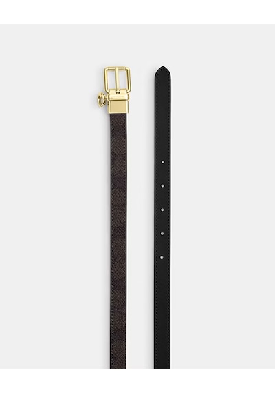 Coach Roller Kemer C Charmlı Monogram Acı Kahverengi