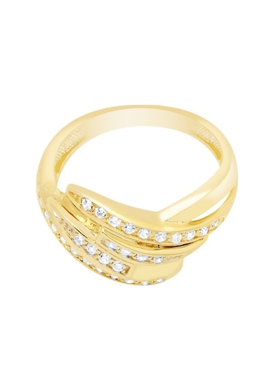 Diamond Line - Gülaylar - Sarı Beyaz Altın 14 Ayar Koleksiyon Yüz (535529360)
