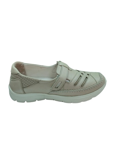 Malawi 200k. Kadın Bej 36-40 Deri Comfort Ayakkabı Bej