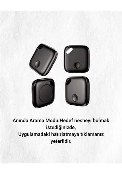 iOS Uyumlu Tag Uzun Pil Ömrü Bul Uygulaması İle Entegre Akıllı Takip