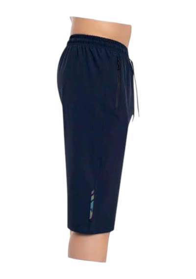 Crozwise Erkek Kapri Spor Lycra 8040 Lacivert