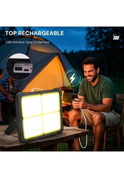 Prokama Ledli Solar Projektör 200w Bk-200w Bx40