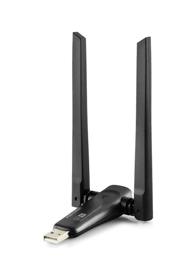 Usb Wıfı Adaptor Ac650 2.4ghz&amp 5ghz Rtl8811cu Wifi5 Siyah Uac23d Evimdeyokyok