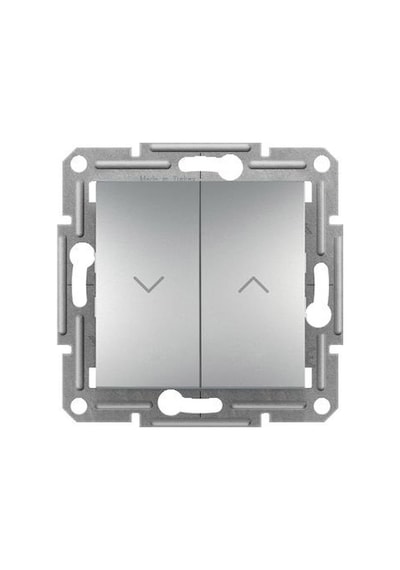 Schneider Asfora EPH1300161 Alüminyum Jaluzi Anahtar Çerçevesiz
