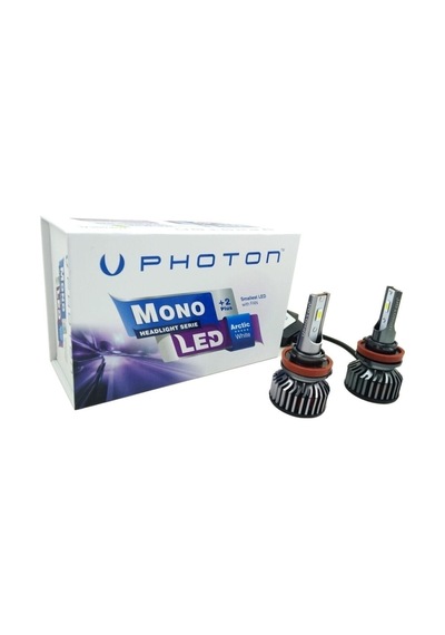 Megamarket06 Mono H11 2+ Plus Led Xenon - Fiat Fiorino Sis Far