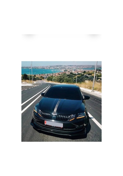 Skoda Octavia 2013-2020 Uyumlu Yarasa Ayna Kapağı İthal Pianoblack Abs Plastik A+ Kalite