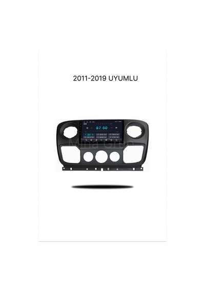 Snp Serisi Renault Master 3 2011 - 2019 Uyumlu 4-64gb Hafıza Multimedya Sistemi Ve Geri Görüş Kamerası 10"