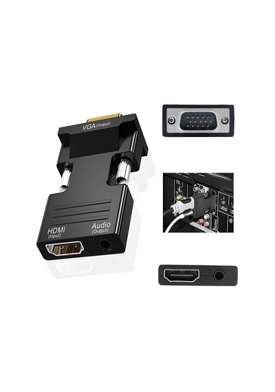 Hdmı To Vga Hdmı Dişi In To Vga Erkek Out Hdmi Vga Dönüştürüc