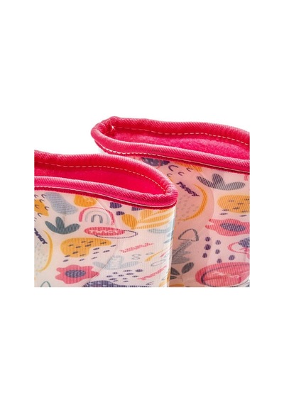 Twigy Nn0607 Yağmur Pembe Çocuk Çizme Kırmızı