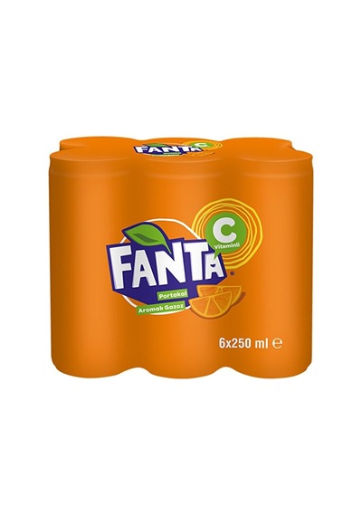 Fanta 6x250 Ml Kutu