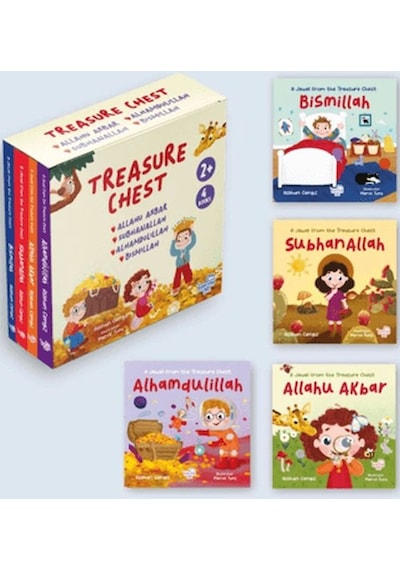 İngilizce Hazine Sandığı Treasure Chest 4 - Qhdh-667060