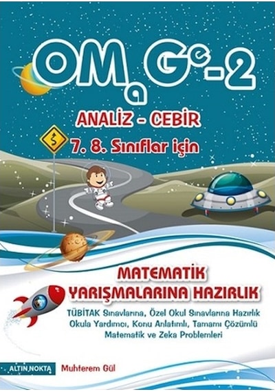 Altın Nokta 7. 8. Sınıf Omage-2 Analiz Cebir Olimpiyat Kanguru Matematik