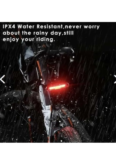 Bike Sky Bisiklet Kuyruk İşık Süper Parlak Bisiklet Işığı Bisiklet Aksesuarları Usb Şarj Edilebilir Led Lamba Bisiklet Arka İşık