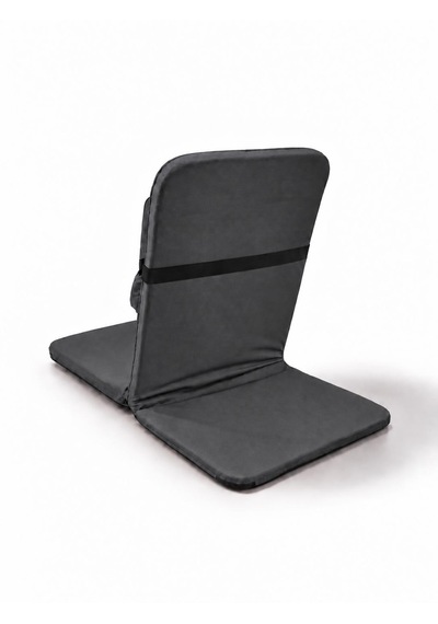 Meditasyon Sandalyesi İlave Yastıklı Backjack Xl Yoga, Nefes, Meditasyon Sandalyesi Duck Kumaş Antrasit