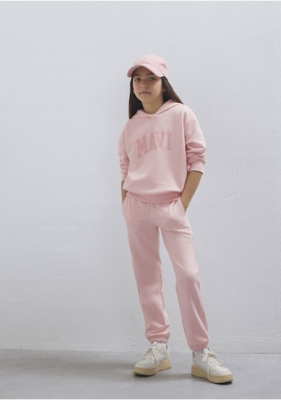 Mavi - Mavi Logo Baskılı Pembe Eşofman Takımı 7t10004-71007 Pembe