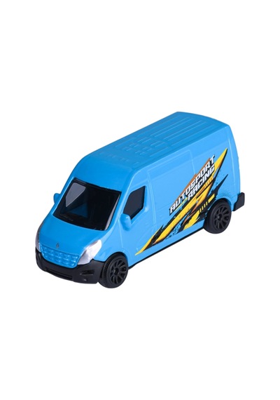 Majorette Sokak Yarış Arabaları Renault Master Mavi Çok Renkli