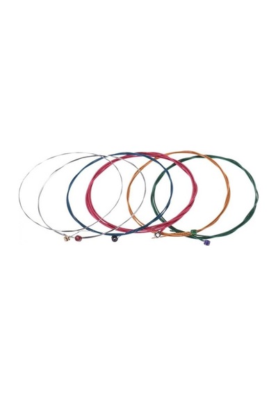 Orphee Tx620-C Renkli 10-47 Akustik Gitar Tel Seti-Pena