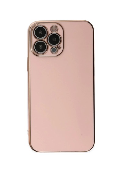 İphone 14 Pro Max Kılıf Volet Silikon - Pembe