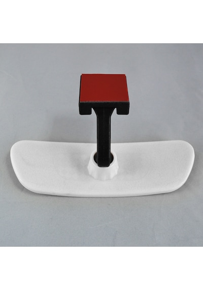Pırlanta-3 Dik Kollu Universal Dikiz Aynası 17X5 Cm Kırmızı