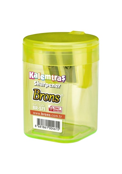 Brons Hazneli Silindir Kalemtraş Br-571