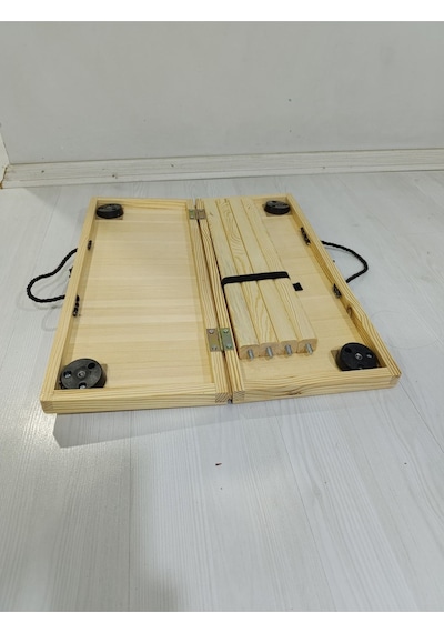 Piknik Masası Doğal Ahsap Rengi