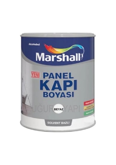 Marshall Solvent Bazlı Panel Kapı Boyası Beyaz 2,5l