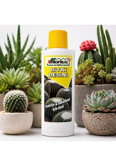 Ozn-tropikal Özel Sıvı Kaktüs Ve Sukullent Bitki Besini 10 X 225 Ml Diğer
